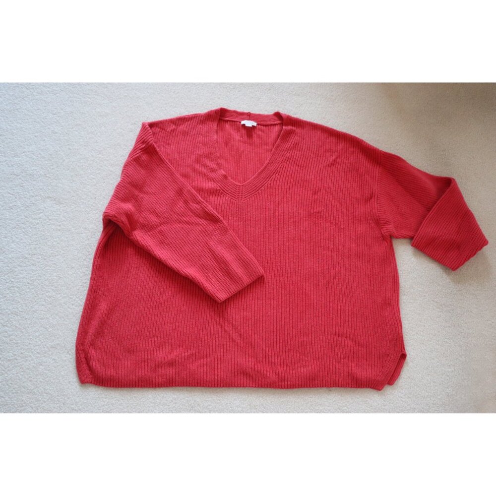 J. Jill salmon v-neck sweater, 4X
